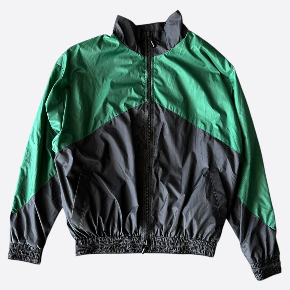 Rhude Black & Green Logo Windbreaker